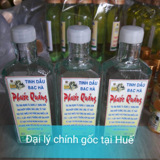 Tinh dầu Bạc hà nguyên chất Phước Quảng 60ml, chính gốc Huế