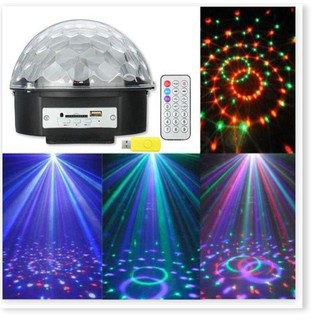✔️✔️✔️ Đèn LED sân khấu, bar, vũ trường chớp 7 màu, hiệu ứng nhấp nháy xoay theo nhạc có remote điều khiển