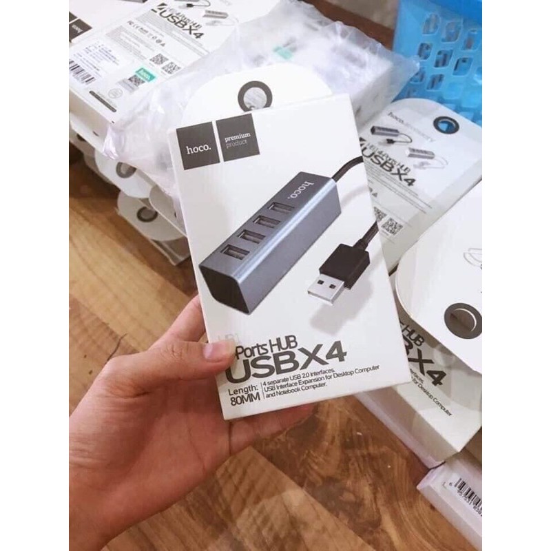 🌈HUB USB 4 CỔNG HOCO HB1