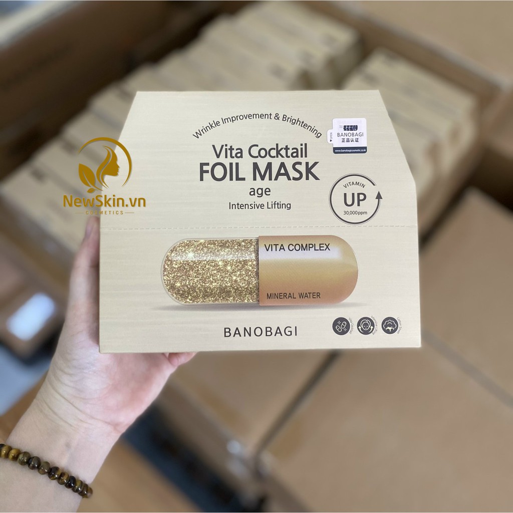 Mặt nạ Dưỡng Da BANOBAGI Vita Cocktail Foil Mask 30ml | BigBuy360 - bigbuy360.vn