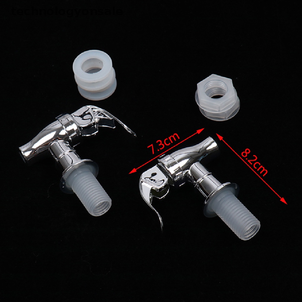 Set 2 Vòi Lọc Gắn Bình Rượu Vang Kèm Giá Đỡ Và Vòng Đệm Chuyên Dụng