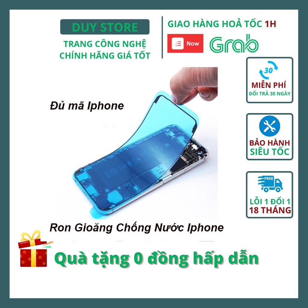 Ron chống nước áp suất cho iphone 6 6s 6 plus 6s plus 7 8 plus - duystore