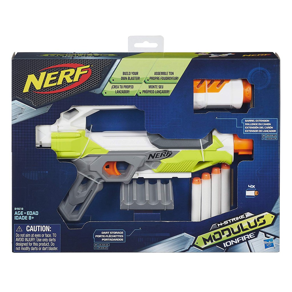 Đồ chơi Nerf Modulus IonFire Blaster + tặng miễn phí 20 que xốp