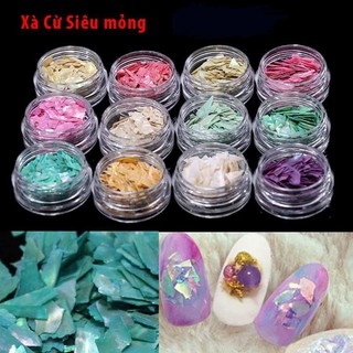 xà cừ trang trí móng 12 màu