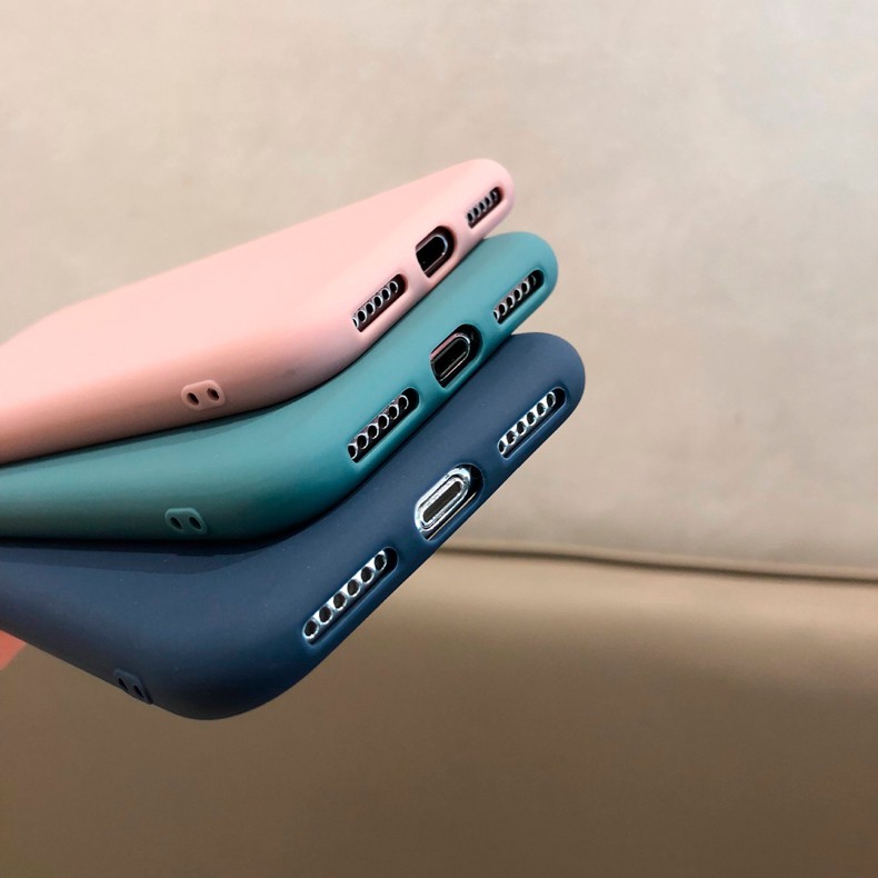Ốp lưng tpu mềm màu kẹo thời trang cho iphone x xs max xr 7 plus 8 plus 6 plus 6s plus 5 5s se se2 | BigBuy360 - bigbuy360.vn