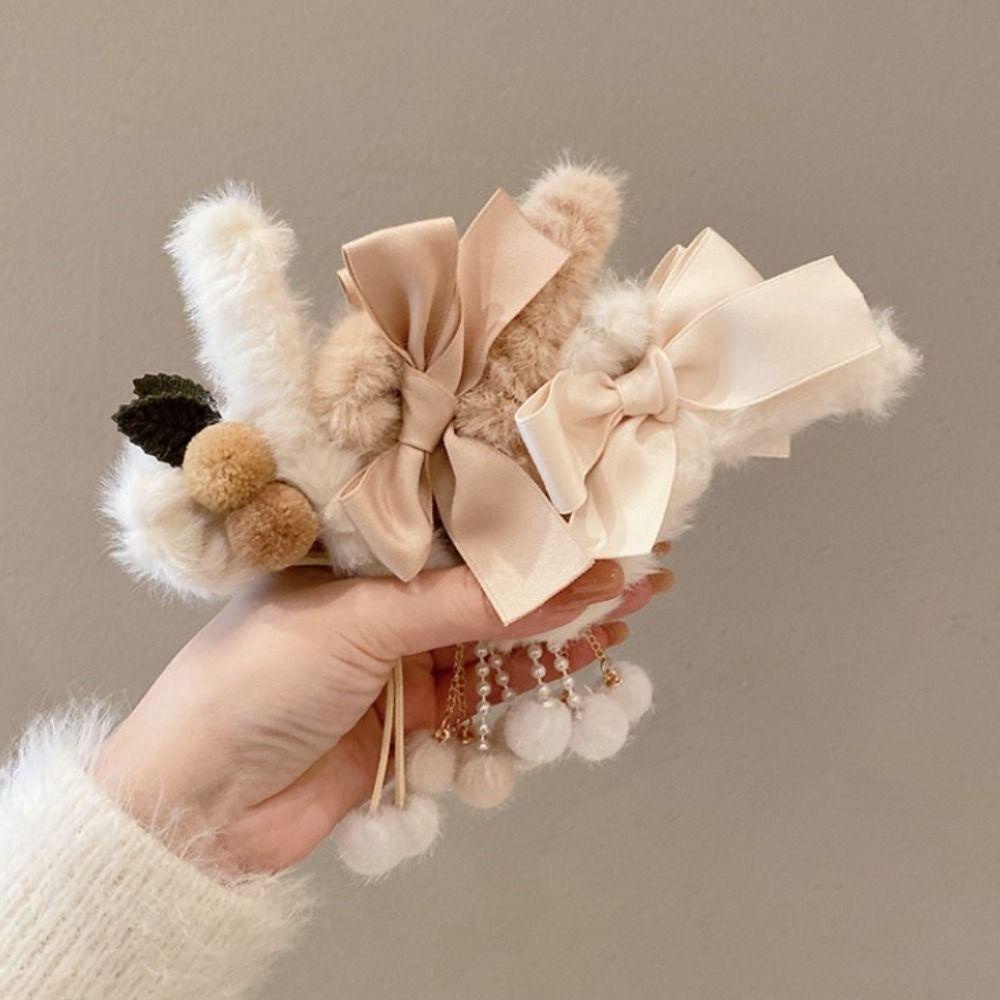 FORBETTER Kẹp Tóc Hình Nơ Thời Trang Hàn Quốc