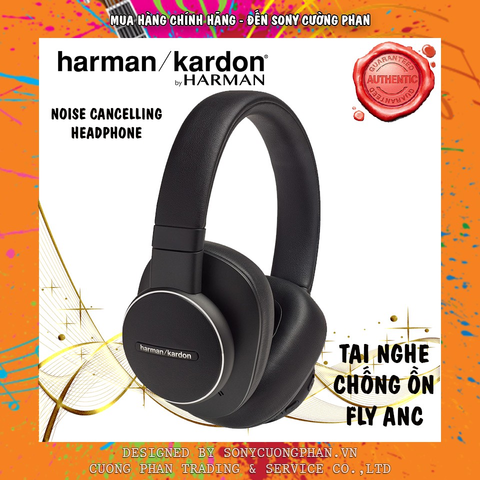 Tai Nghe Trùm Tai Chống Ồn HARMAN KARDON FLY ANC - Bảo Hàng Hãng 12 Tháng