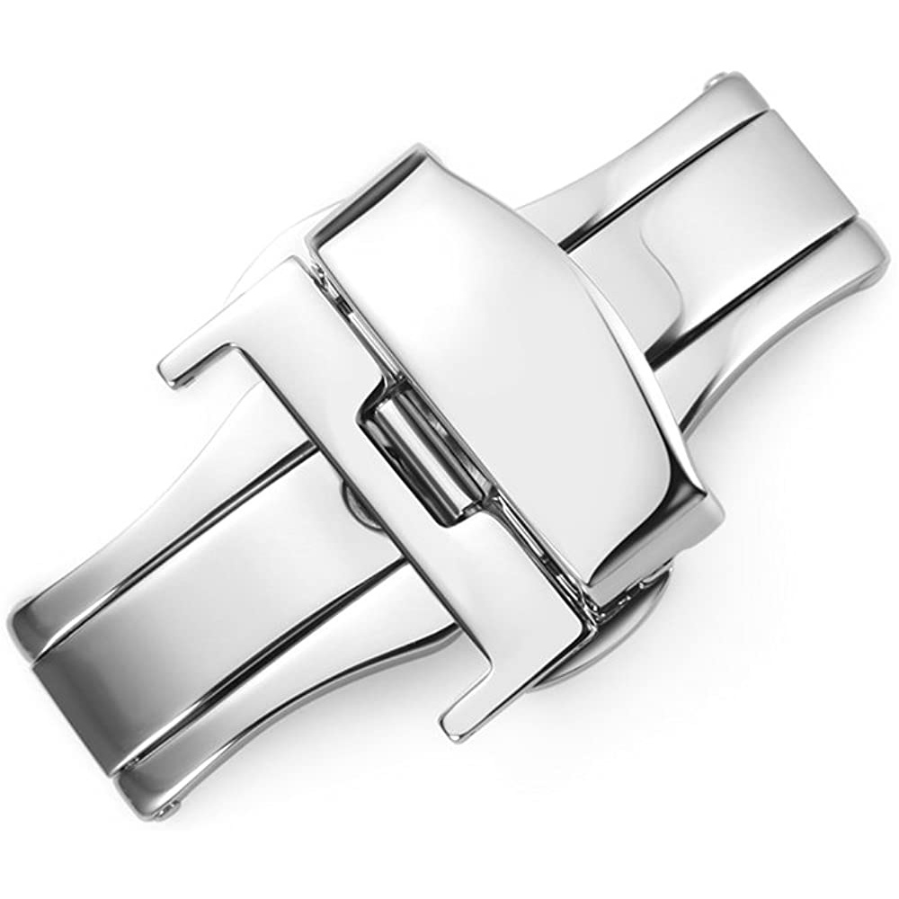 Khóa Cài Dây Đồng Hồ Bằng Thép Không Gỉ 10mm 12mm 14mm 16mm 18mm,20mm 22mm