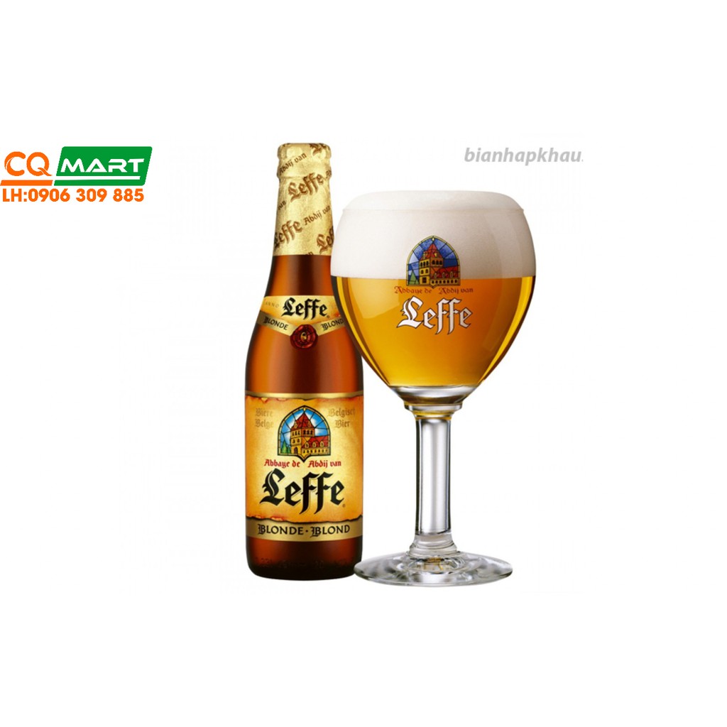 Bia Leffe Vàng Chai Bỉ 330ml 6,6%