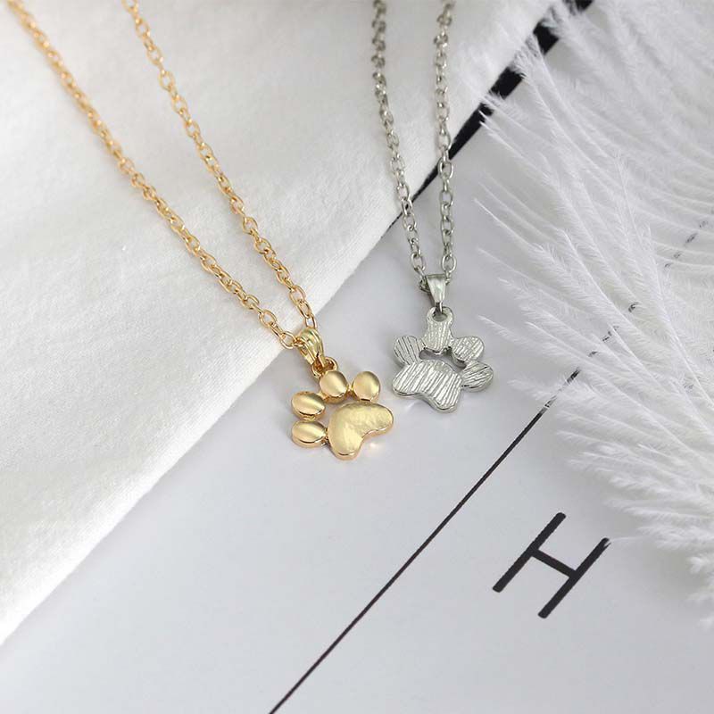 Dây chuyền mặt hình móng vuốt mèo đơn giản cho nữ