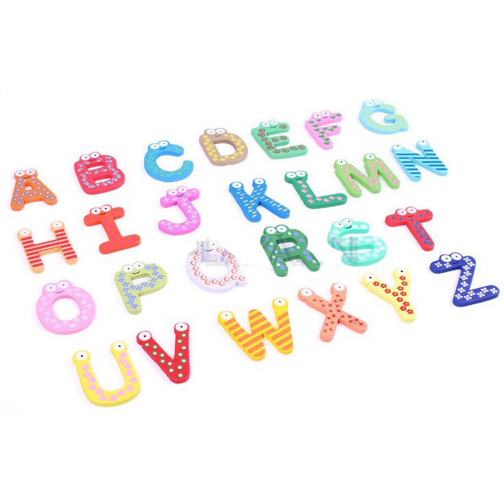 Thanh Lý-Bộ nam châm 26 chữ cái dạy học cho bé