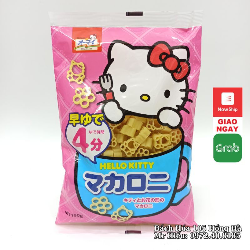 [HSD T10/2023] Mỳ nui Hello Kitty 160g