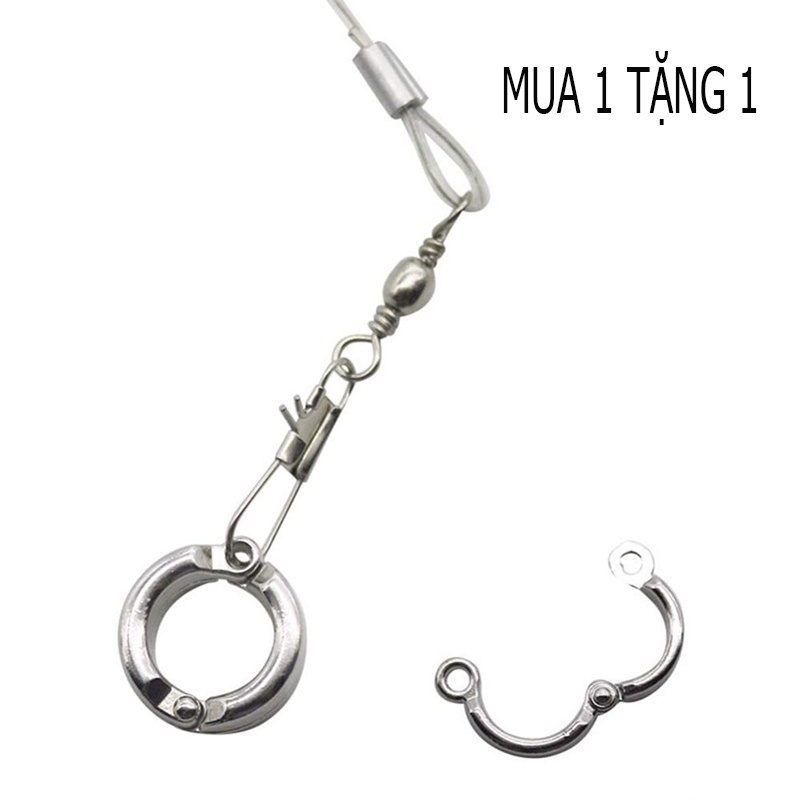 (mua 1 tặng 1)7mm Phụ kiện dây tâp bay chim Lò xo Vòng đeo chân chim Vòng chân đóng mở cho vẹt Vòng hơp kim cho chim