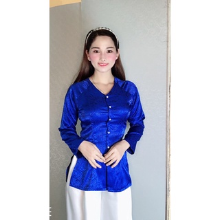 ÁO BÀ BA GẤM ĐÔNG HƯNG ( CÓ KÈM QUẦN )