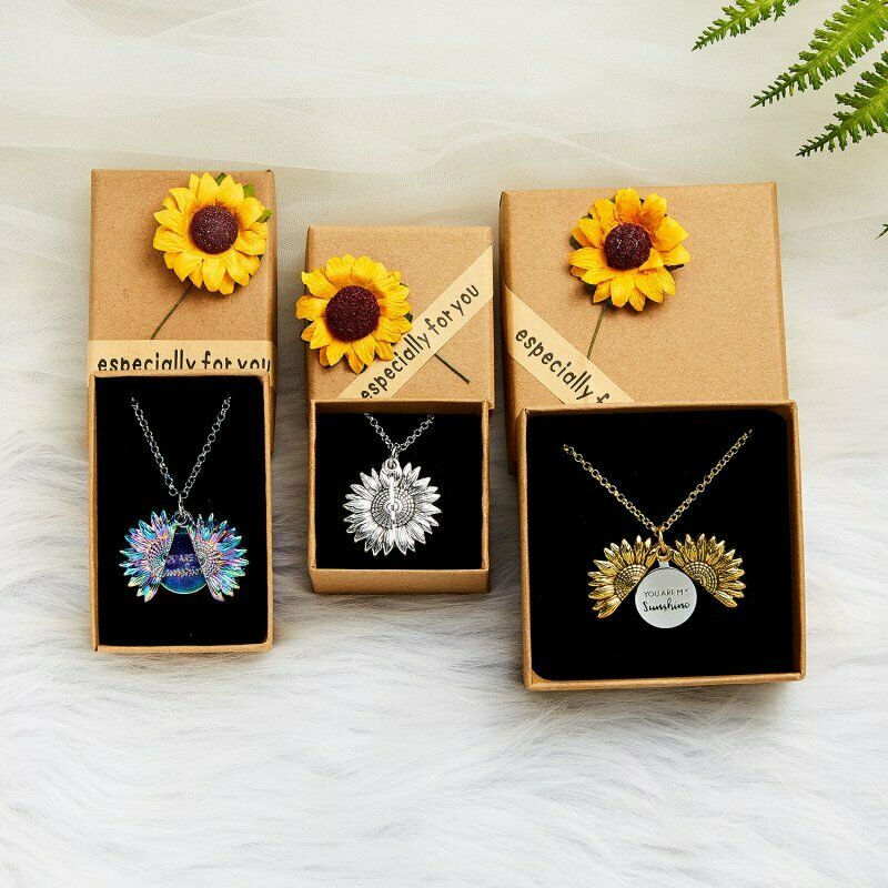 Hộp Giấy Kraft Đựng Trang Sức / Hoa Hồng / Hoa Hồng / Hoa Hồng Làm Quà Tặng Giáng Sinh Mới