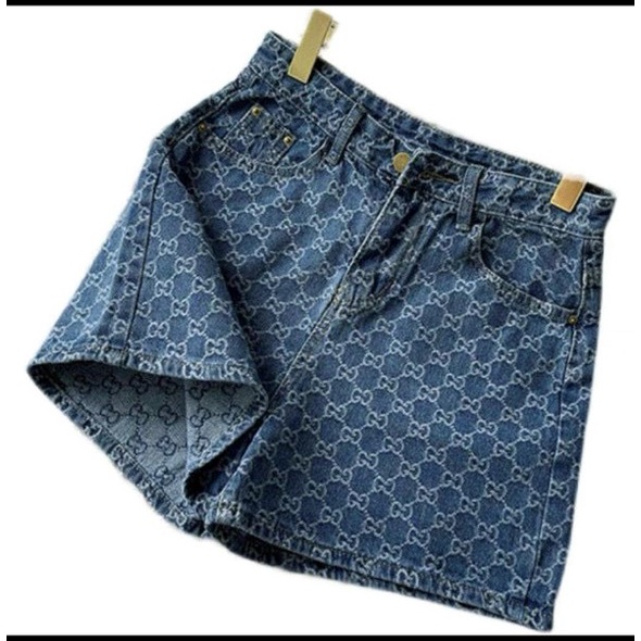 Quần Short Nữ – Quần Đùi Jean Xanh GC – Chất Jean Dày Đẹp Size S,M,L (kèm ảnh thật)