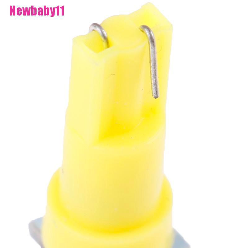 Set 20 Đèn LED T5 5050 1SMD 24V DC Ánh Sáng Trắng / Xanh Lá / Vàng / Đỏ Chuyên Dụng Dành Cho Ô Tô