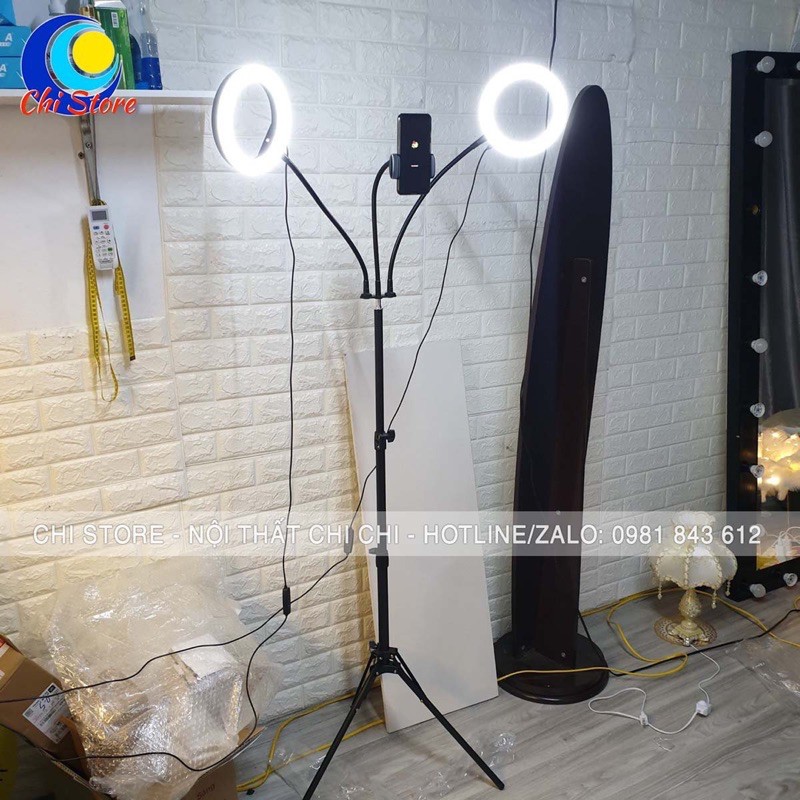 Đèn Led Live Stream ,Livestream Hỗ Trợ Ánh Sáng Chụp Ảnh, Make Up Trang Điểm, Chụp Ảnh Sản Phẩm, 3 Chế Độ Sáng