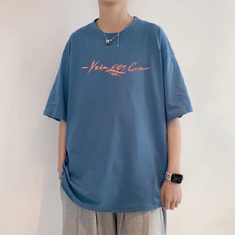 Áo Thun Tay Ngắn Dáng Rộng In Họa Tiết Hoạt Hình Phong Cách Hip Hop Thời Trang Mùa Hè Cho Nam Và Nữ Cỡ M-8XL