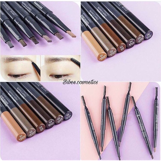 ✏️Chì kẻ mày 2 đầu The Face Shop Designing Eyebrow Pencil✏️