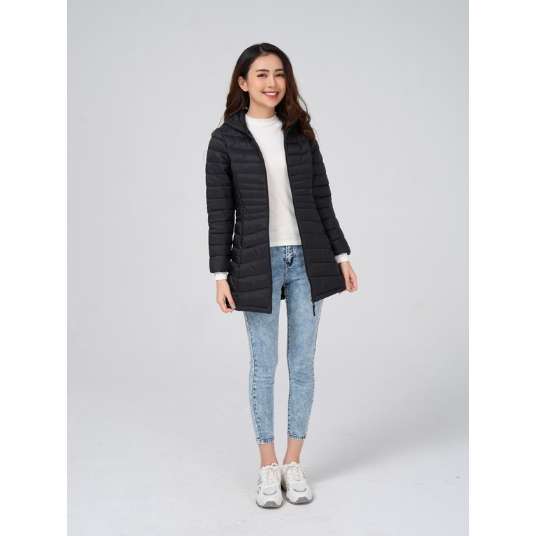 Áo phao YODY nữ thiết kế dáng dài basic áo phao siêu nhẹ PHN4002 | BigBuy360 - bigbuy360.vn