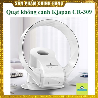 Quạt không cánh ❤️KJAPAN CR-309❤️ để bàn treo tường KÈM ĐIỀU KHIỂN TỪ XA an toàn cho bé- Quạt để bàn sang trọng BH 2 năm
