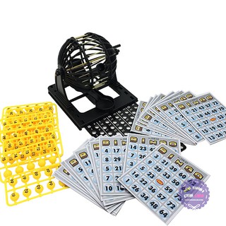 Bộ Loto Bingo 72 số lồng sắt cực hot