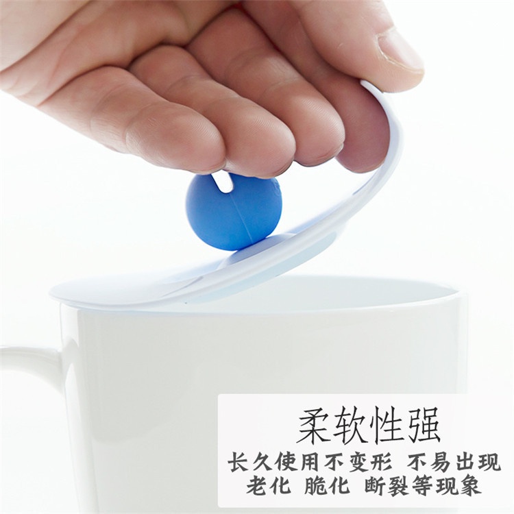 Nắp Đậy Cốc Nước Bằng silicone Chống Bụi Chống Rò Rỉ Đa Năng Tiện Dụng