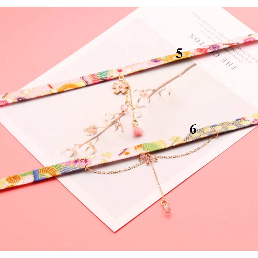 Choker cổ phong - Choker vải mẫu 2