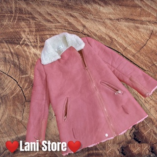 Áo da lộn lót lông