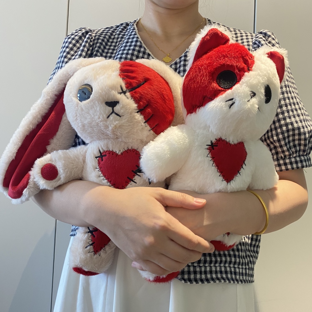 ✨Còn hàng✨Búp bê sang trọng thỏ Đồ chơi sang trọng Dreadfuls Đồ chơi sang trọng Đáng yêu đáng yêu Dreadfuls Love Plush Doll Mềm Đồ chơi nhồi bông Trẻ em Anime Người hâm mộ Quà tặn