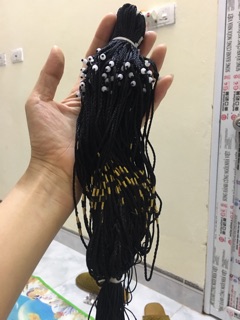 dây dù co rút đeo mặt dây chuyền