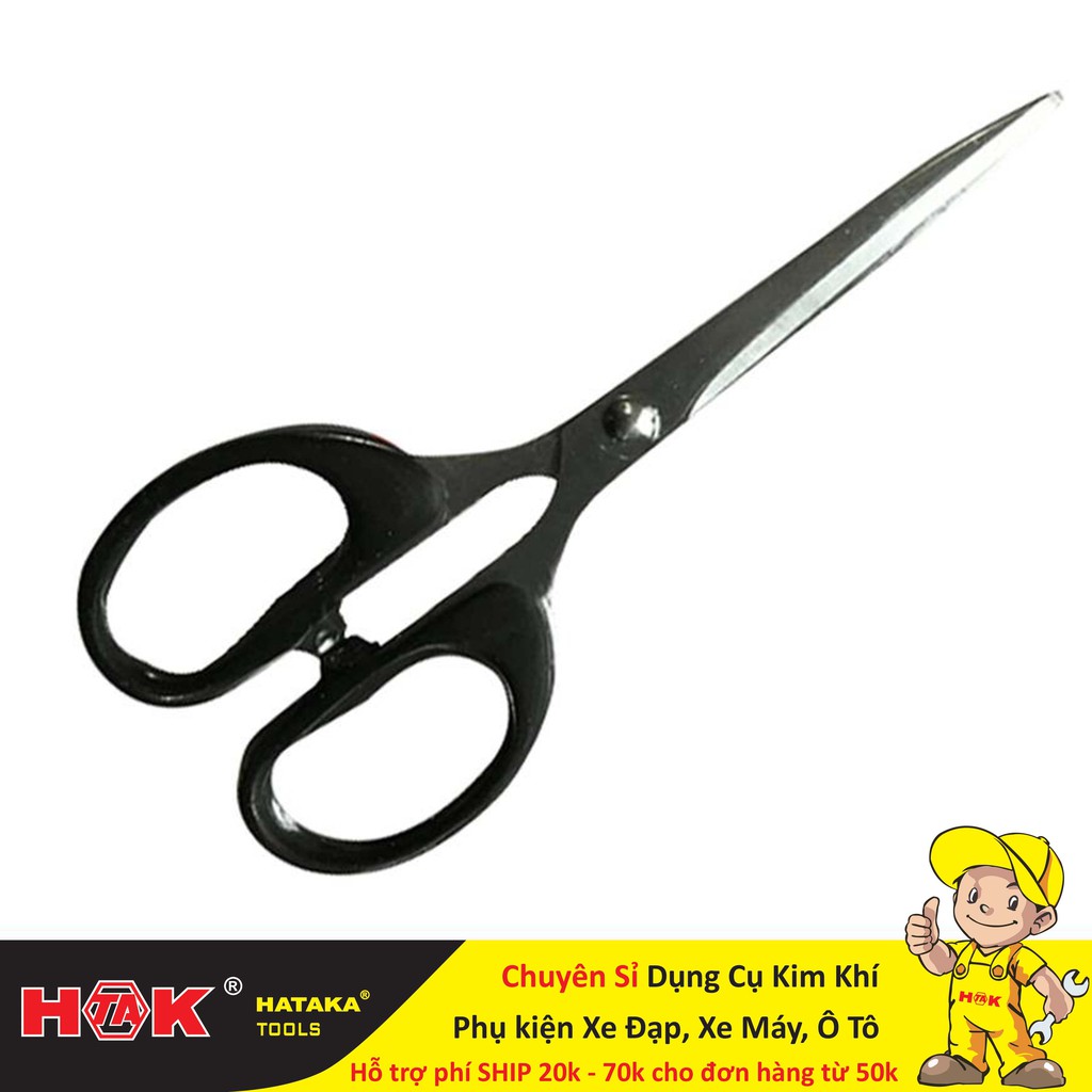 Kéo Cắt Văn Phòng Cán Đen 16Cm