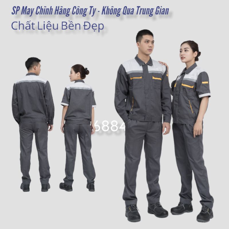 Quần Áo Bảo Hộ Lao Động, Đồ Bảo Hộ Lao Động, Đồng Phục Lao Động Nhân Viên Kĩ Thuật, Kỹ Sư PR04