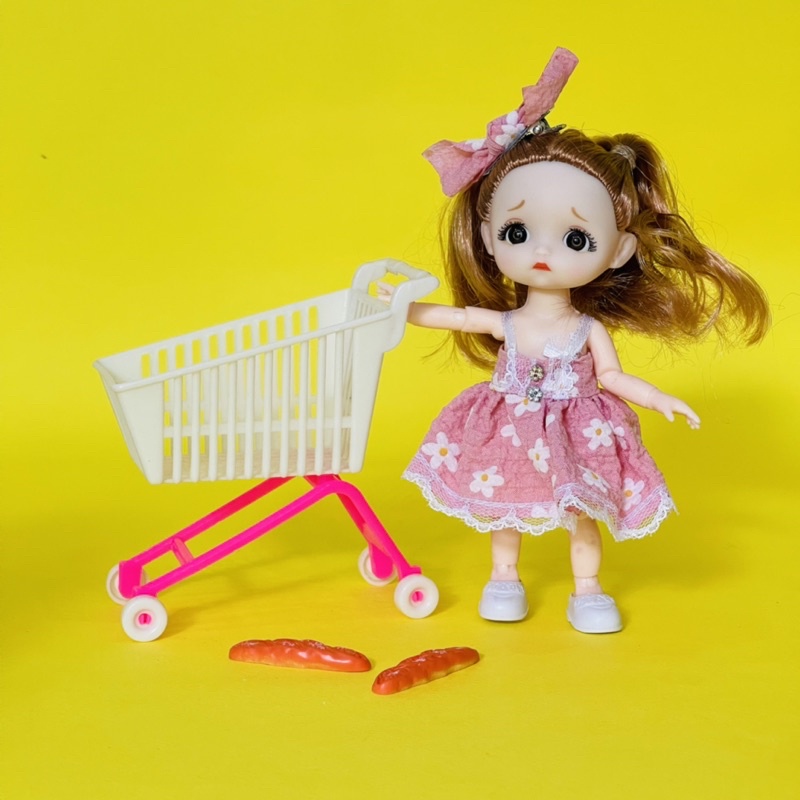 Phụ kiện nội thất và mô hình vật dụng nhựa cho búp bê quà tặng cho bé gái