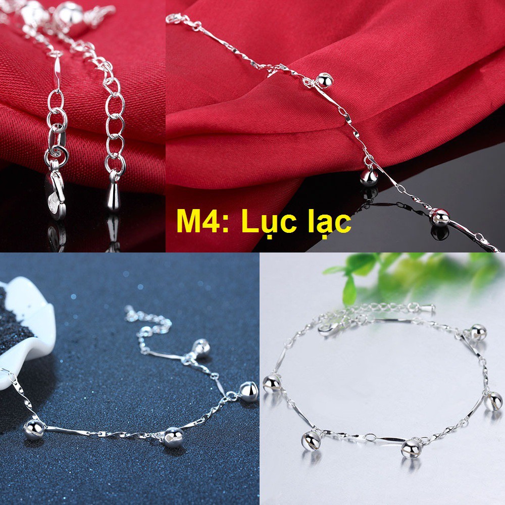 Lắc chân bạc Hàn Quốc