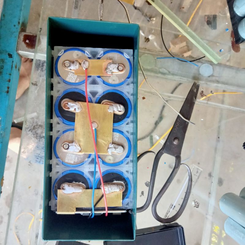 Bình pin lithium 12.8v 30ah bms phiên bản tản nhiệt nhôm 150a