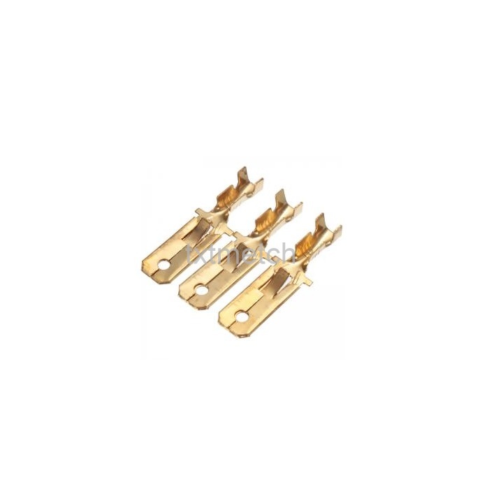 Đầu cos đực 6.3mm túi 100c