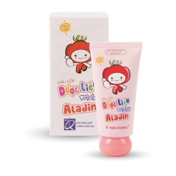 Dầu gội dược liệu ngăn ngừa chấy Aladin - Thái Dương ( chai 50g )