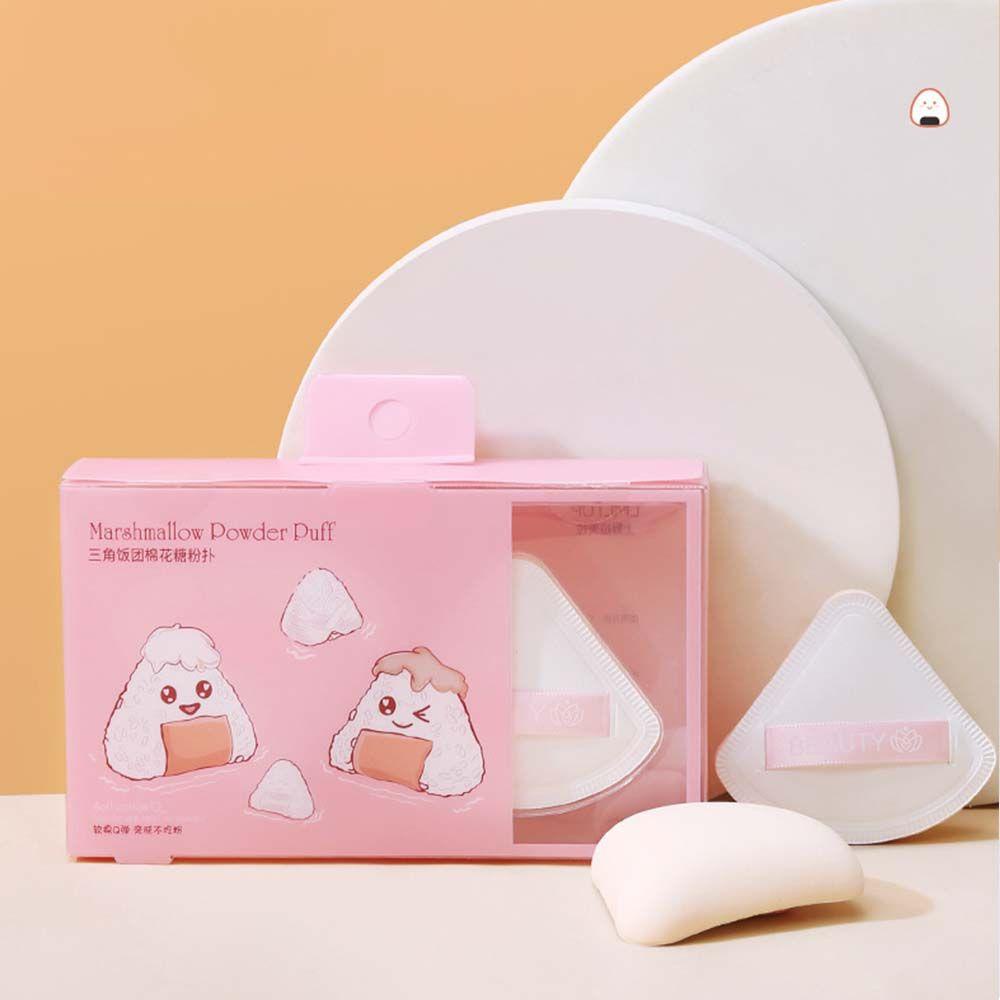 Mút Trang Điểm Bằng Cotton Mềm Mại Dùng Tán Kem Nền Ướt Và Khô