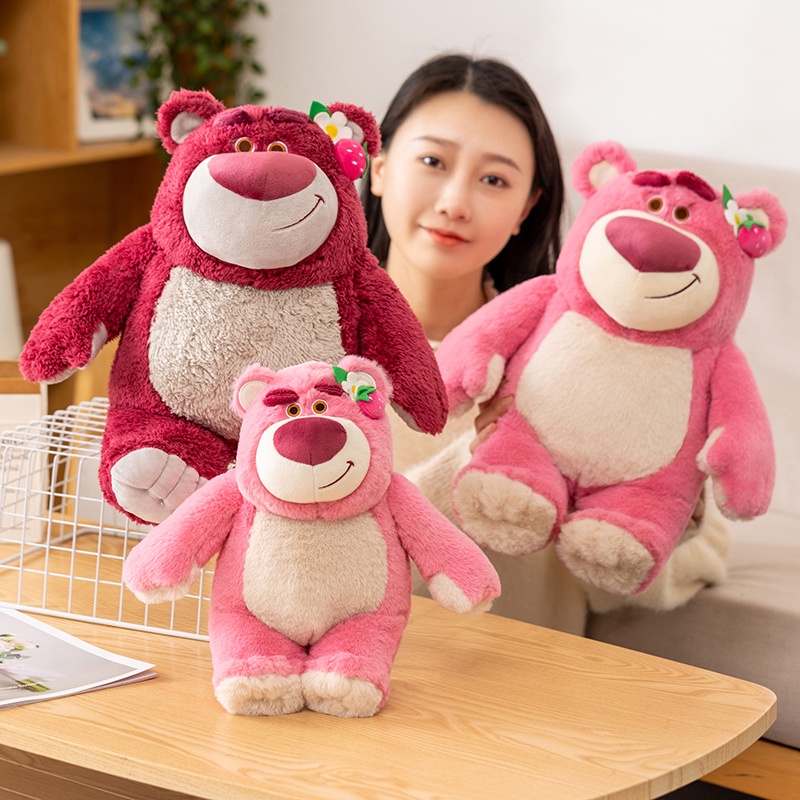 Đồ chơi thú bông gấu dâu Lotso Toy Story 4 mềm mịn