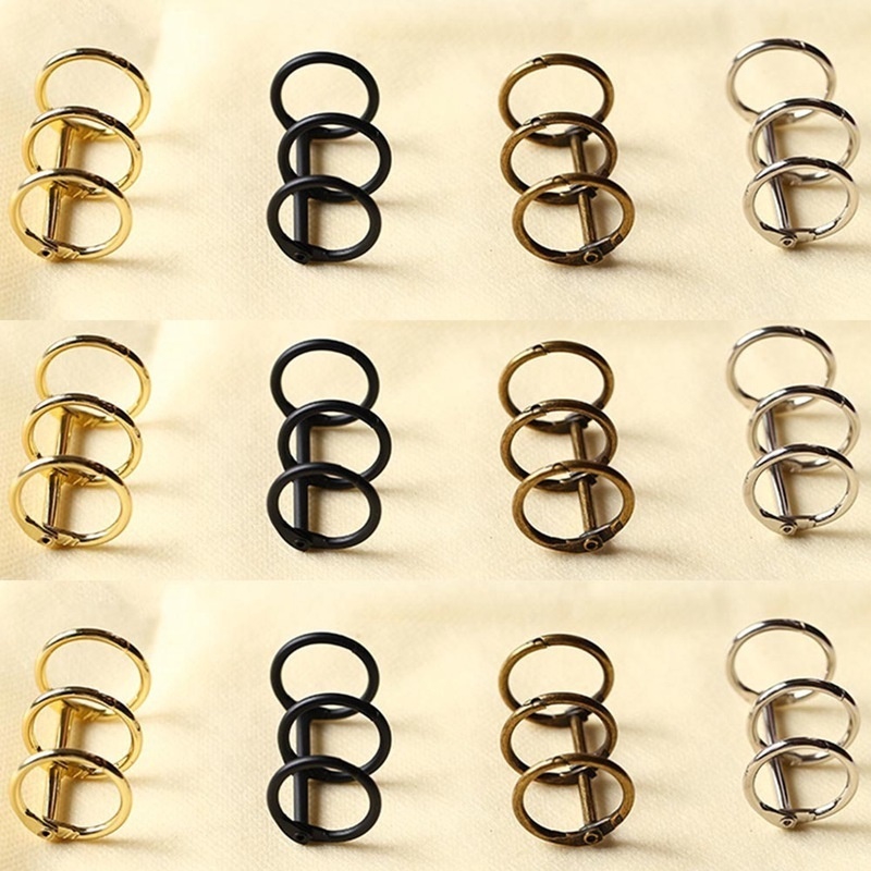 1 Vòng Kim Loại Mạ Vàng / Bạc 2.5cm 3 Vòng Sang Trọng | BigBuy360 - bigbuy360.vn