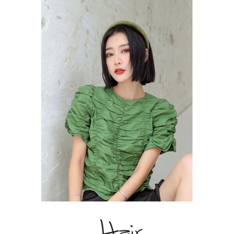 Mấn tóc màu trơn - Cài tóc chụp ảnh - Maben