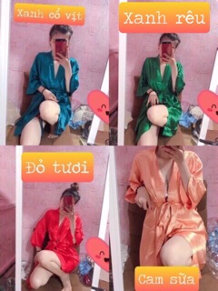 [SALE 30%] Áo choàng phi lụa sexy