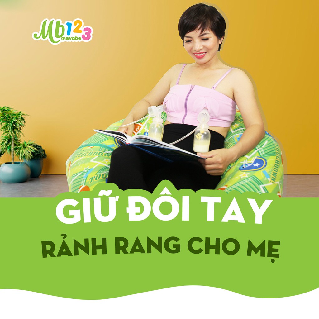 ÁO VẮT SỮA RẢNH TAY BEBÉ - MÀU TÍM