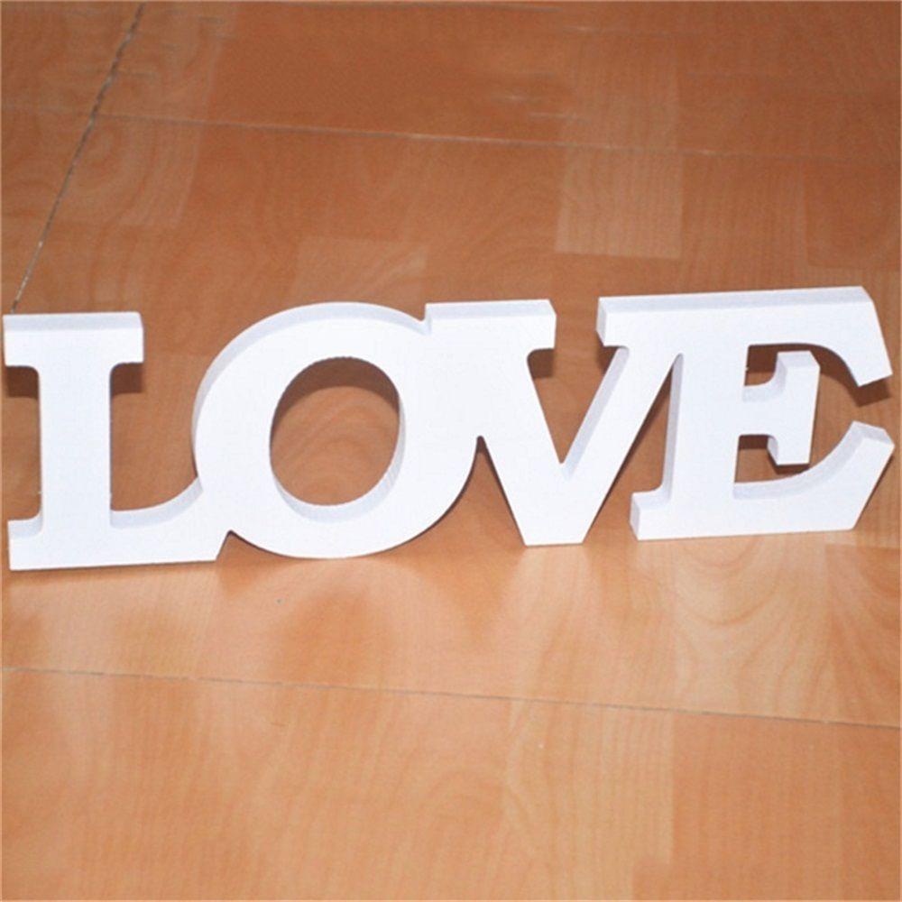 YIYU Chữ LOVE Bằng Gỗ Trang Trí Nhà Cửa