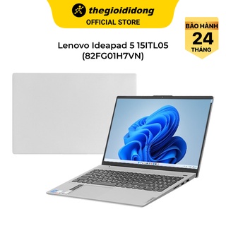 Laptop Lenovo Ideapad 5 15ITL05 i5 1135G7/8GB/512GB/15.6"F/Win11/(82FG01H7VN)/Xám