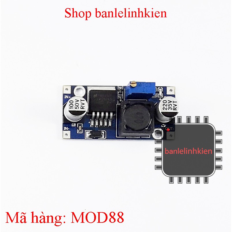 Module nguồn hạ áp DC-DC 3A LM2596 ADJ