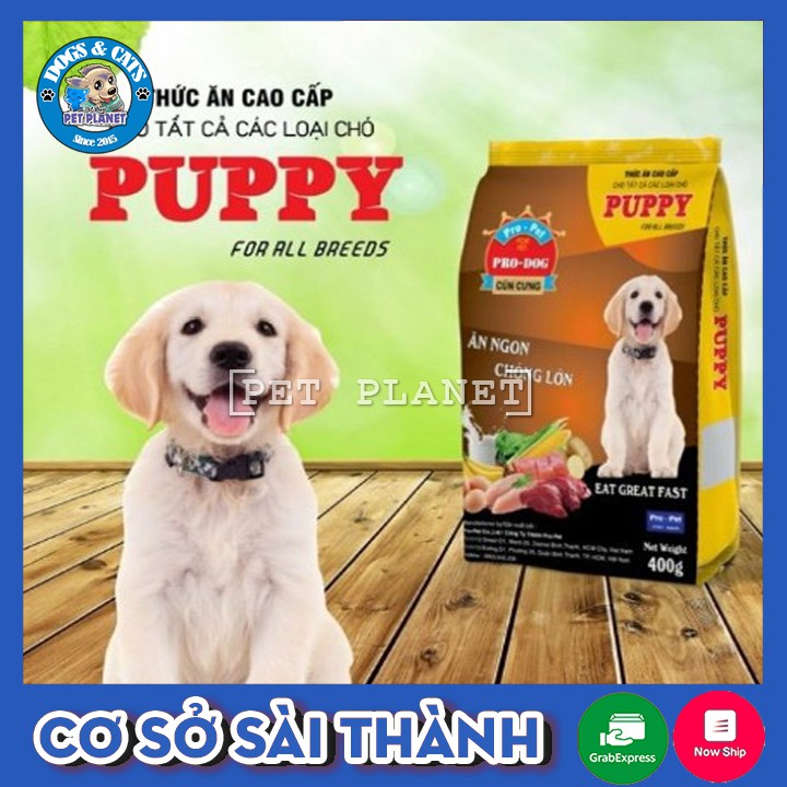 Thức ăn cho chó con Pro Dog Puppy gói 400g