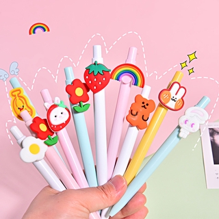 Bút Mực Nước Kiểu Dáng Hoạt Hình Dễ Thương Thiết Kế Ngòi 0.5mm Chất Lượng Cao